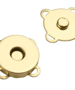 730018-9 Mágneszár felvarrható arany 10pár/cs