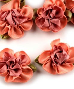 390486 Szatén virág 10db/csomag