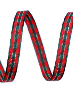 430488 Kockás szőtt szalag 6mm-es 20m/vég