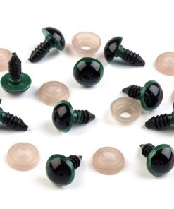 740679 Biztonsági szem-zöld 12mm 50db/cs