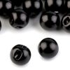 2162 Gomb fekete golyó 10mm / 16 L  120334-3
