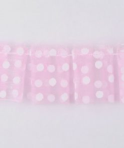 510366 Fodros pöttyös org 6 rózsa 13,5m/vég