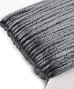 310022 Szatén zsinór 3 grafit 25m/vég