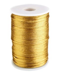 310022 Szatén zsinór 123 arany 25m/vég
