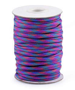 310230-13 Parakord zsinór 4mm-es multikolor 25m/vég