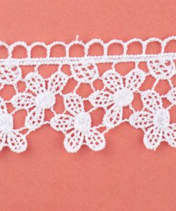 Légcsipke 408. 0 fehér 40mm-es