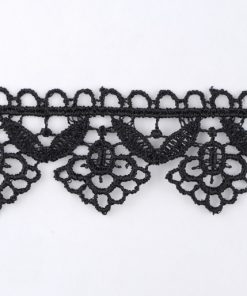 Légcsipke 1385. 1 fekete 30mm-es