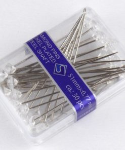 Gombostü gyémántfejü 51*0,8mm 30db/doboz