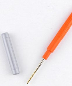 SILBER csipkehorgolótű 0,6mm-1,75mm nyéllel