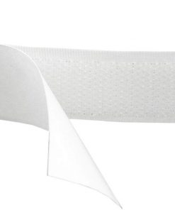 20mm-es Tépözár öntapadós 0 fehér tüskés (egy oldal) 25m