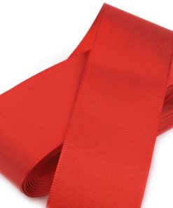 117236-40mm Taftsz.piros 10m/vég