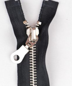 N80(vt20)Nikkel cipz.75cm bont. 310 fekete