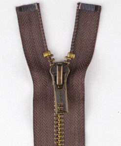 A60/b Antik cipzár 50cm bontható