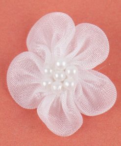 Organza virágok 25mm-es