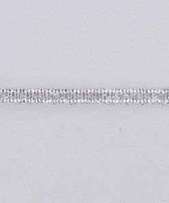 Advent lurex szalag 3mm 01 ezüst 90m/vég