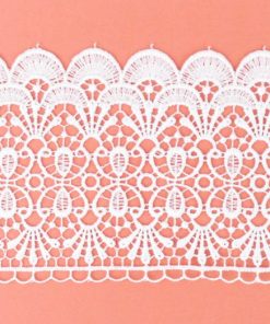 Légcsipke 154. fehér 100mm-es