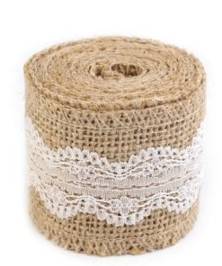 420990 Csipkés jutaszalag(közepén csipkés) 9 (2m/vég)