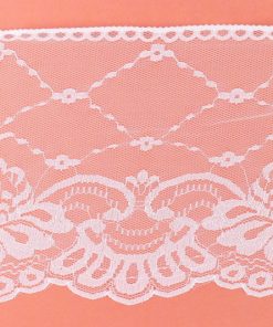 Tüllcsipke 915 fekete 15m/vég