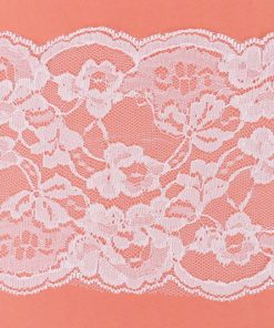 Tüllcsipke 827 fehér 10m/vég 140mm-es