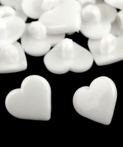 120362 Gomb szív alakú 24L