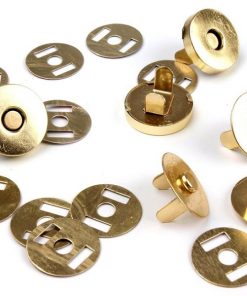 060924 Mágneszár 18mm-es arany (10pár/csom.)