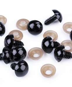 01054 Biztonsági szem csapos 12 mm fekete M14