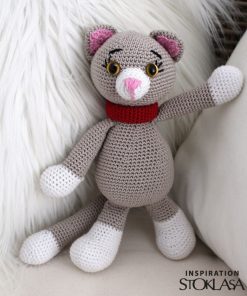 28001 Bizt.szem (cica) csapos 13,5mm kék M11