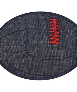 390434 Vasalható farmerfolt labda