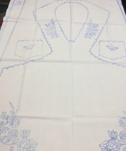 Elönyomott kézimunka kötény nagy