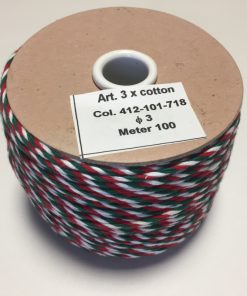 Pamut nemzeti zsinór 3 mm-es 100m/vég