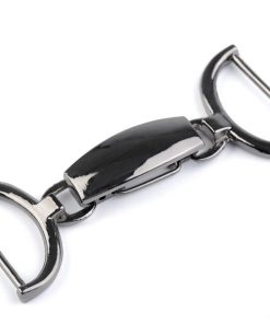 730932-2 Díszkapocs nikk.fekete 6pár/cs