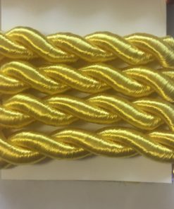 621006 Sodrott zsinór 6mm 62 sárga