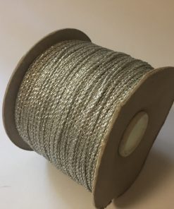 622002 2mm-es Sodr.zsinór 01 lurex ezüst