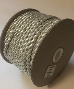 622005 5mm-es sodr.zsinór 01 lurex ezust