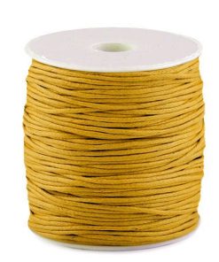 310070 Viaszolt zsinór c.61 (30) sárga 85-100m/vég