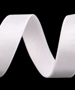 440726 Vállpántgumi 20mm-es fehér 25m/vég