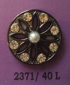 2371/40 Margaréta divatgomb (Antik)20db/cs