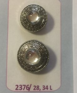 2376-28 L Ékszergomb ezüst 20 db/cs