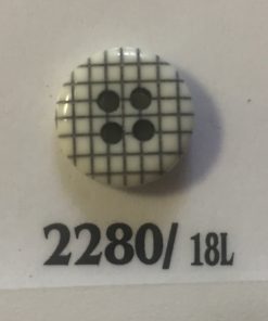 2280/18 Divatgomb kockás 18L