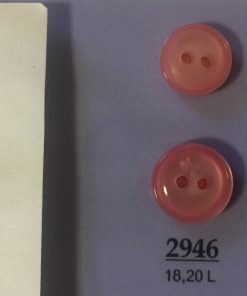 2946/18 Babi divatgomb 18L rózsa