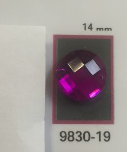 9830/19 Strassz 19 14mm lila