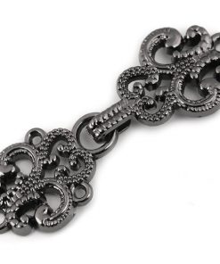 780591 Fém kapocs 2.fekete 4pár/cs