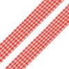 430523 Kockás szalag 1 piros  45m/vég