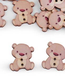 360629 Fa dekor gomb Maci