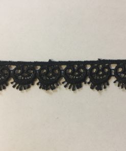 Légcsipke 40 c.1 fekete 15mm-es