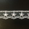 2016/3015 Hímzett tüllcsipke 25mm-es