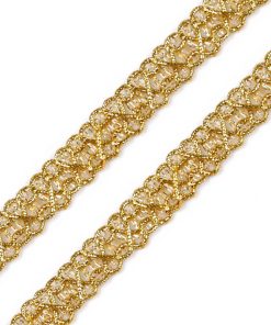 520376 Lurex paszomány arany