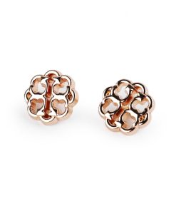 2200 Fémgomb áttört virág 24L/120774  25db