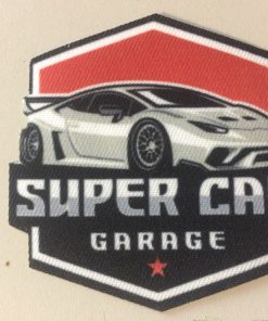 LE-4312 címke vas.ható Super Car (felirat)