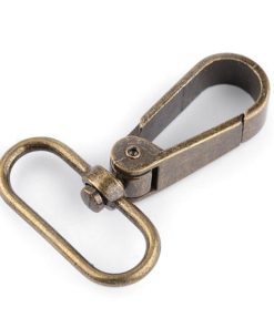 060992 Karabiner 32mm-es 2. réz